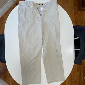 Khaki Izod Chino 36/32 Full Length Pants Mens